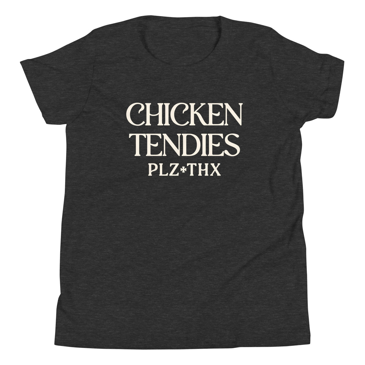 Chicken Tendies Plz Thx Kid's Youth Tee product image 1
