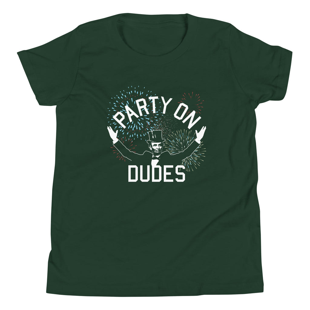 Party On Dudes Kid's Youth Tee product image 4