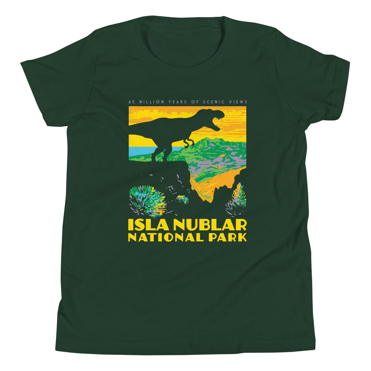 Isla Nublar National Park Kid's Youth Tee product image 4