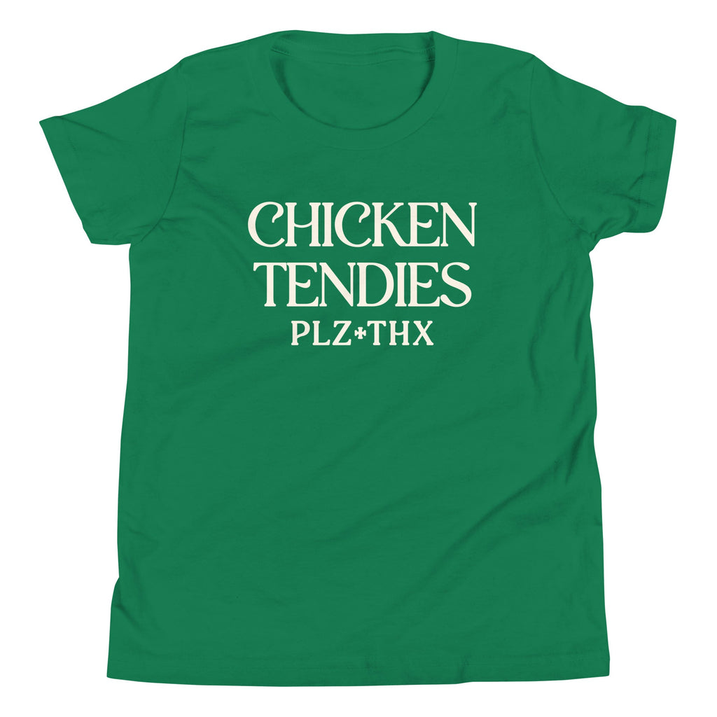 Chicken Tendies Plz Thx Kid's Youth Tee product image 5