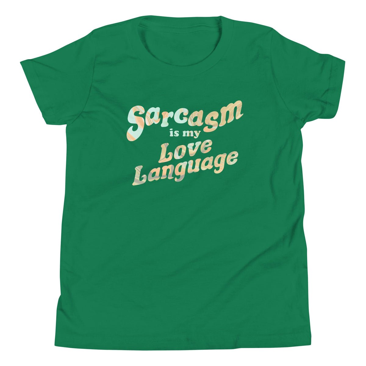 Sarcasm Is My Love Language Kid's Youth Tee product image 6