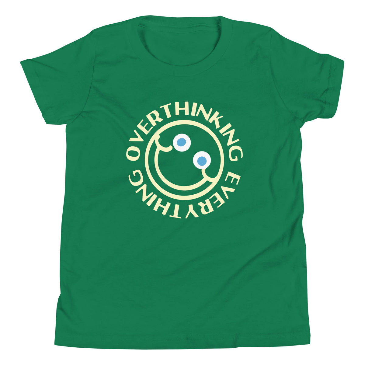 Overthinking Everything Kid's Youth Tee product image 6