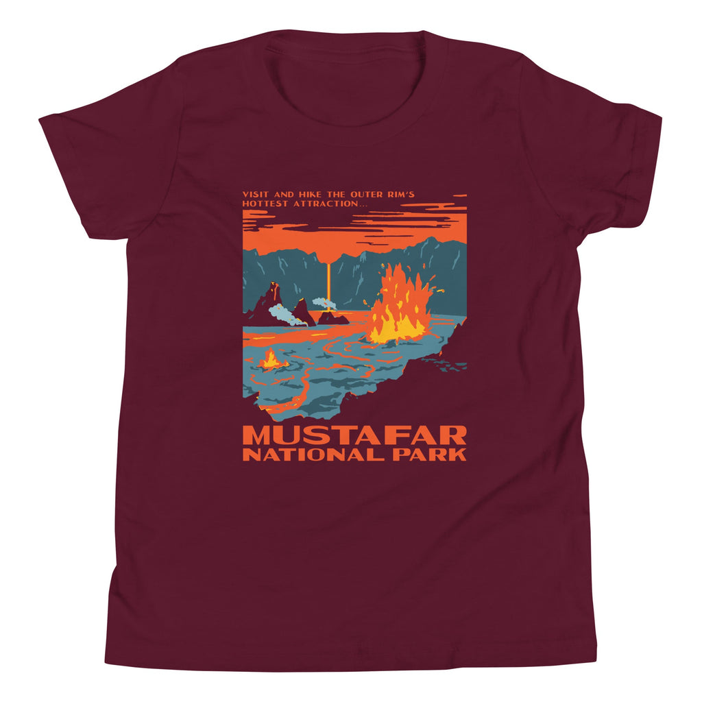 Mustafar National Park Kid's Youth Tee product image 3