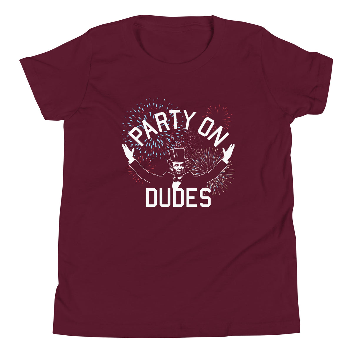 Party On Dudes Kid's Youth Tee product image 3