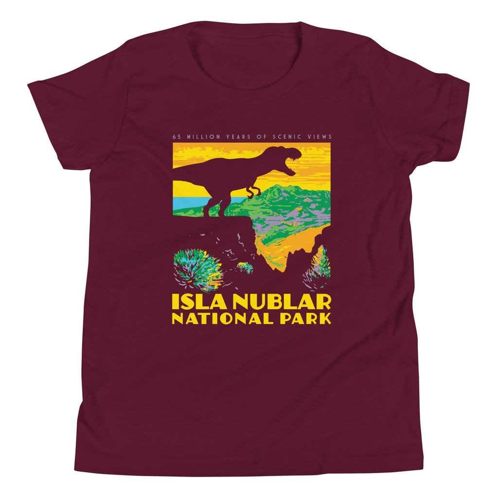 Isla Nublar National Park Kid's Youth Tee product image 3