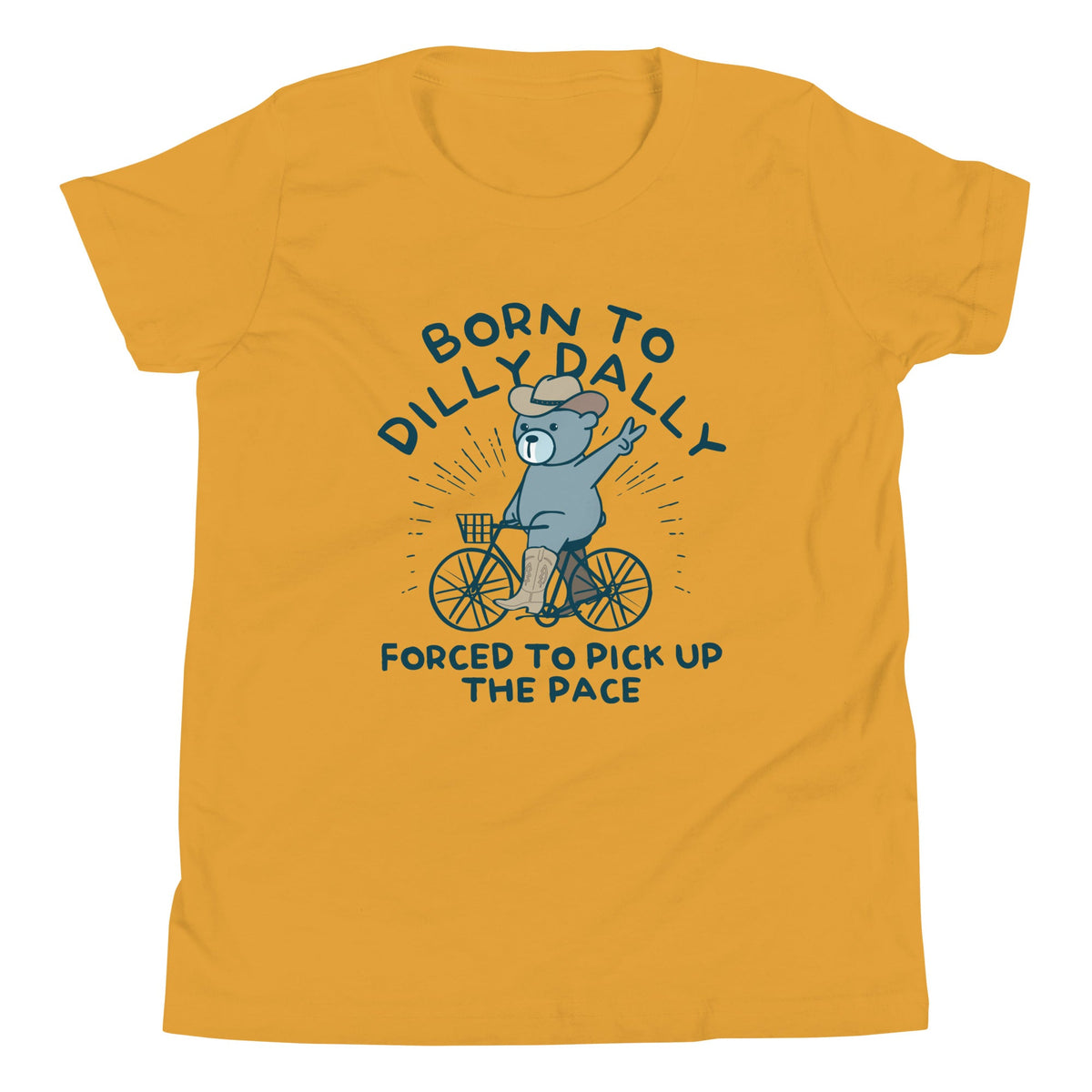 Born To Dilly Dally Forced To Pick Up The Pace Kid's Youth product image 3