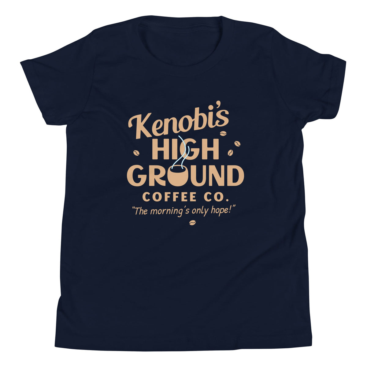 Kenobi's High Ground Coffee Co Kid's Youth Tee product image 1