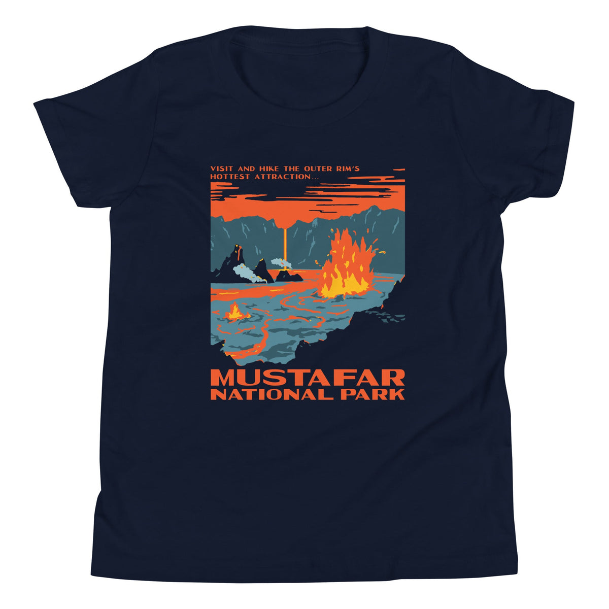 Mustafar National Park Kid's Youth Tee product image 2