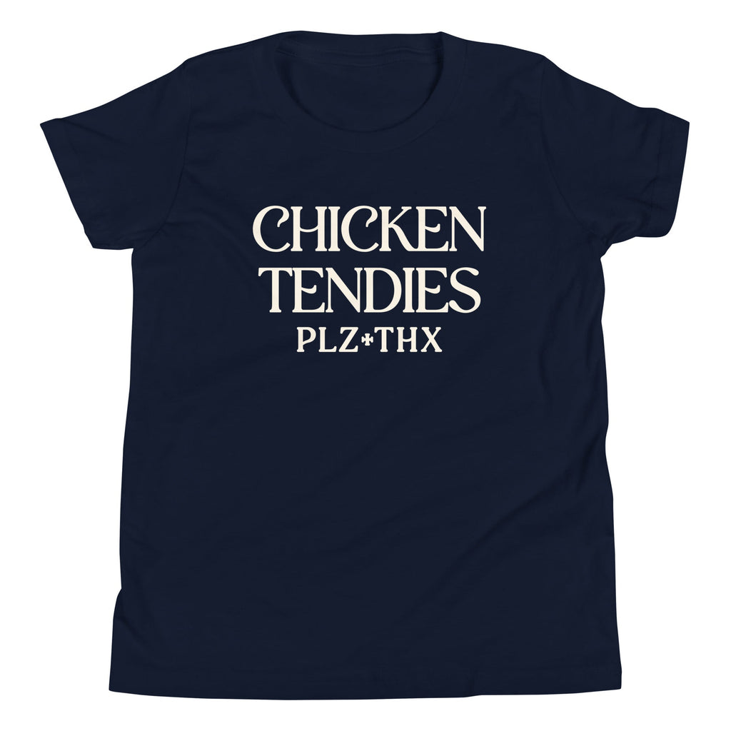 Chicken Tendies Plz Thx Kid's Youth Tee product image 2