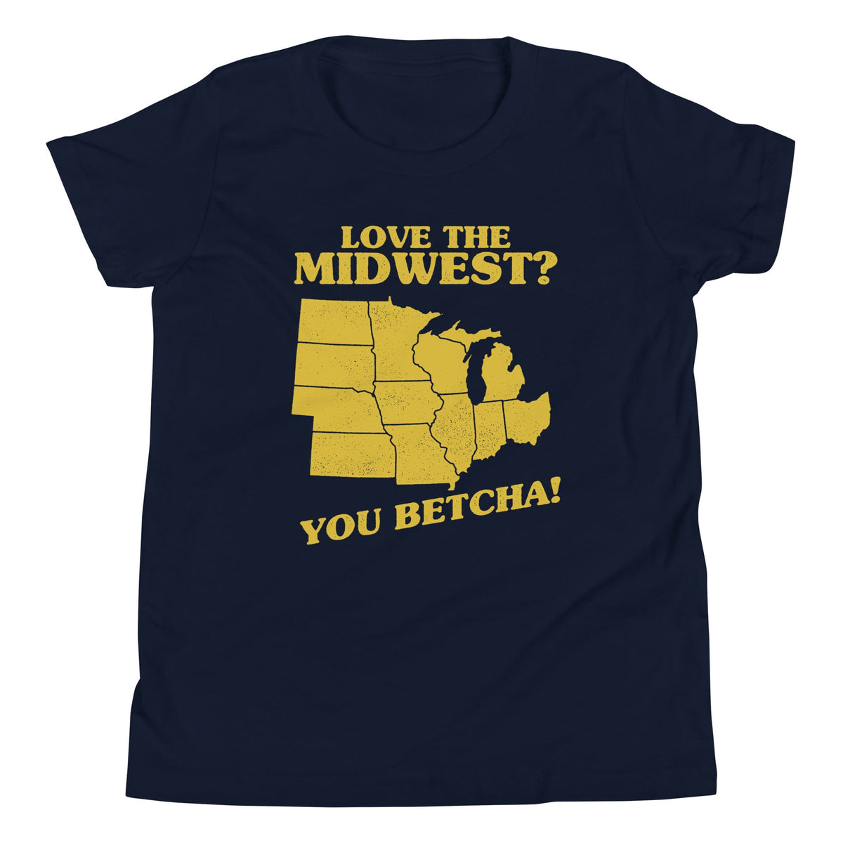 Love The Midwest? You Betcha! Kid's Youth Tee product image 3