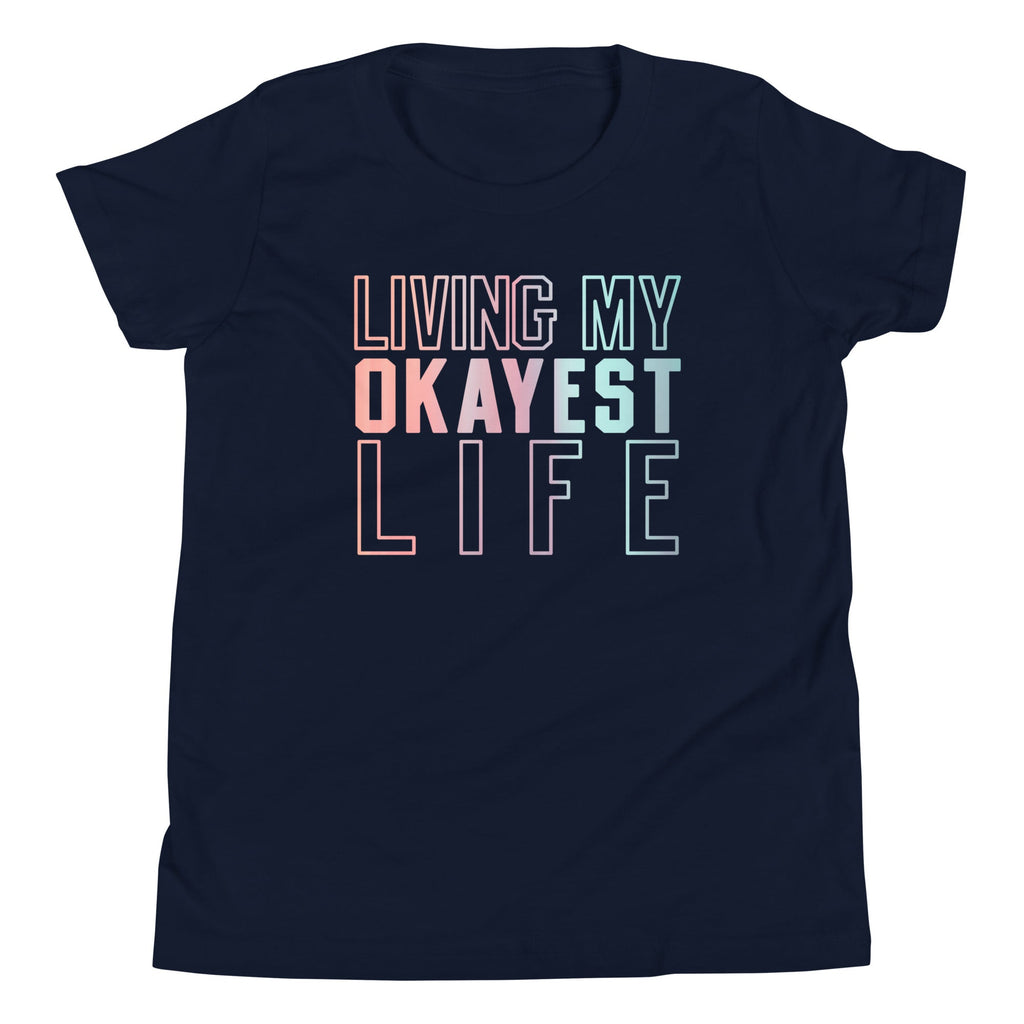 Living My Okayest Life Kid's Youth Tee product image 1