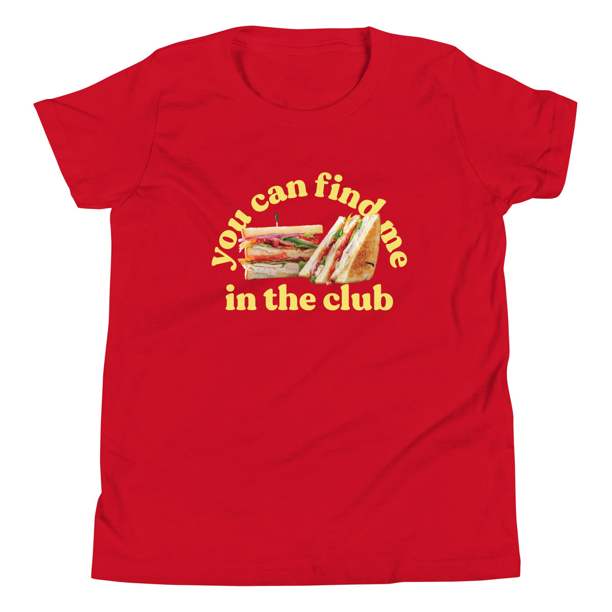 You Can Find Me In The Club Kid's Youth Tee product image 4