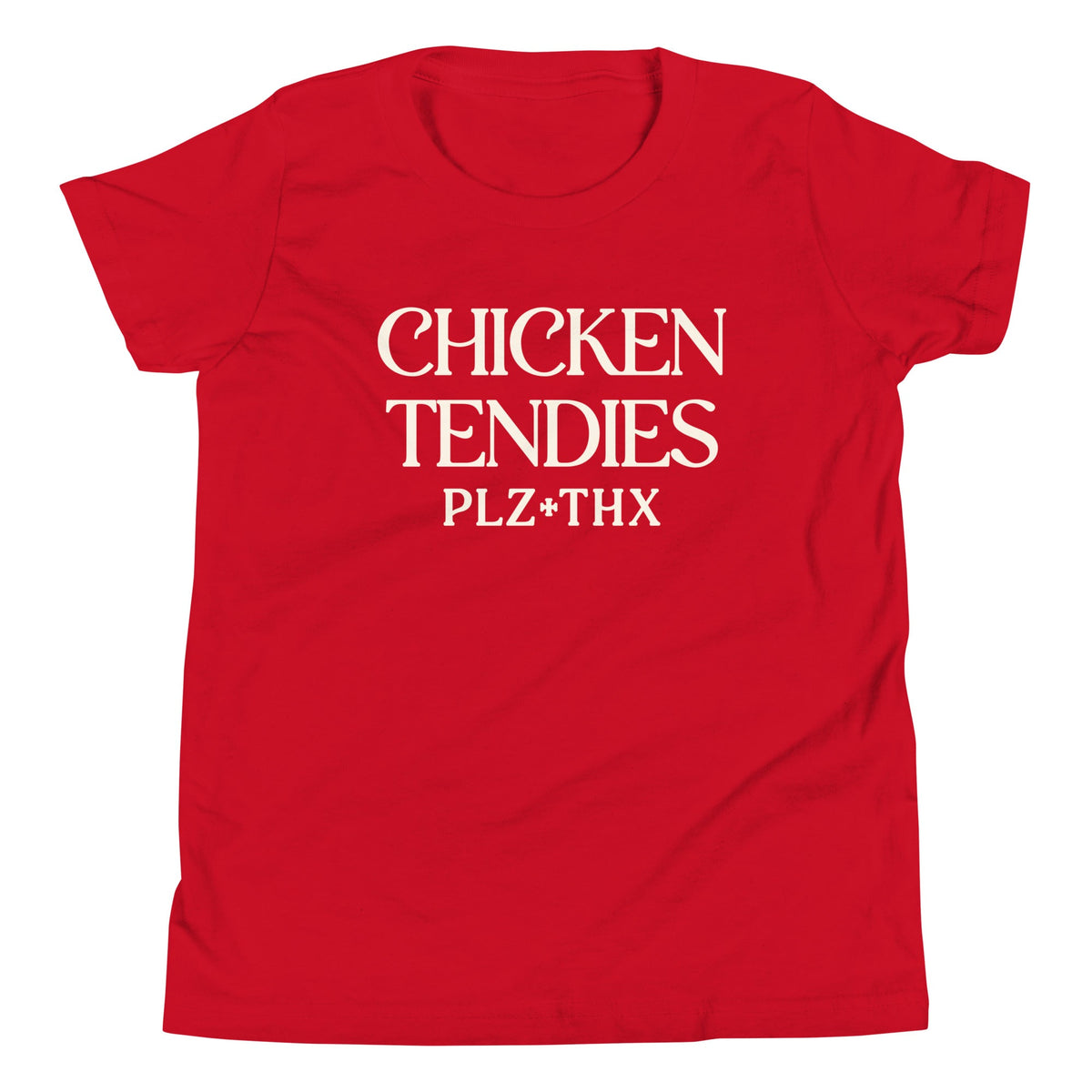 Chicken Tendies Plz Thx Kid's Youth Tee product image 3