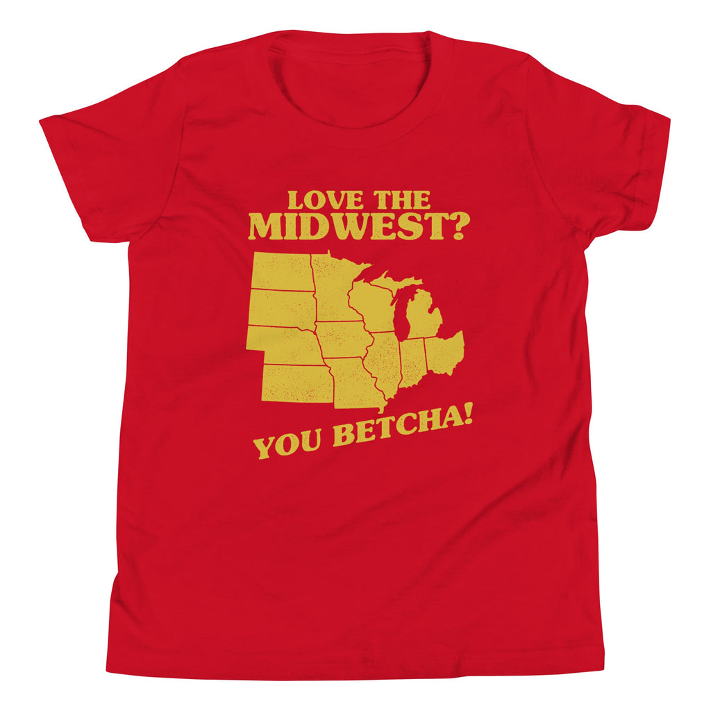Love The Midwest? You Betcha! Kid's Youth Tee product image 4