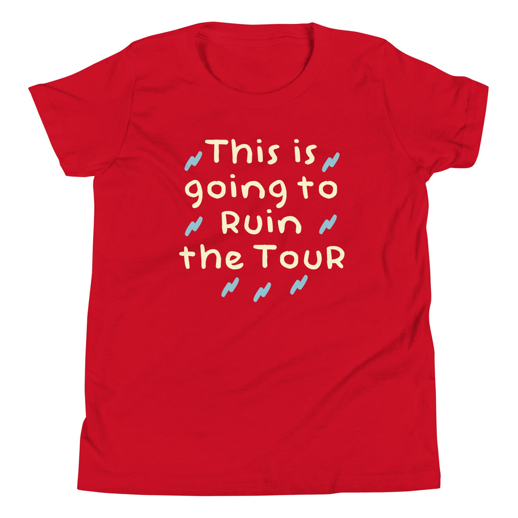 This Is Going To Ruin The Tour Kid's Youth Tee product image 3