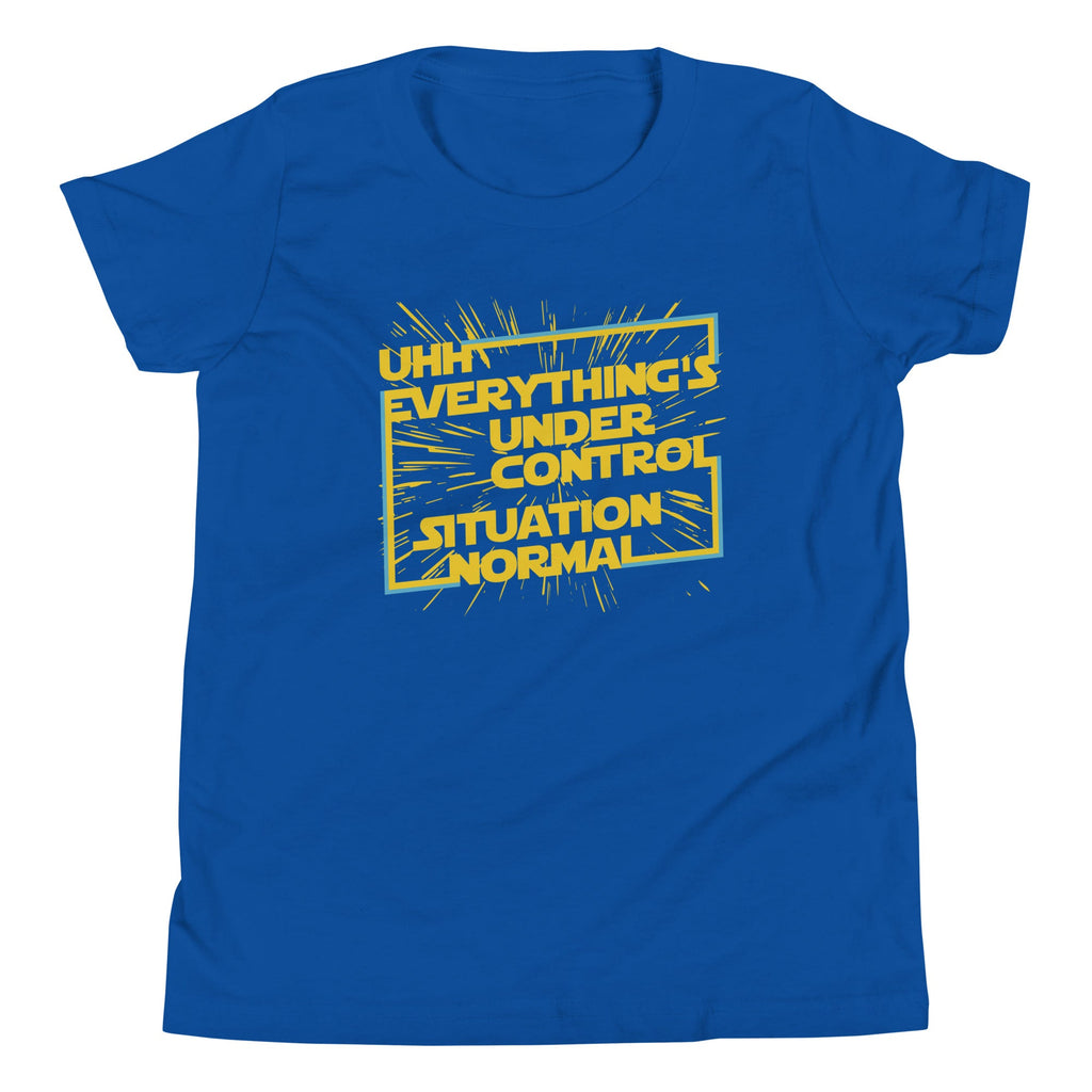 Everything's Under Control Situation Normal Kid's Youth Tee product image 4