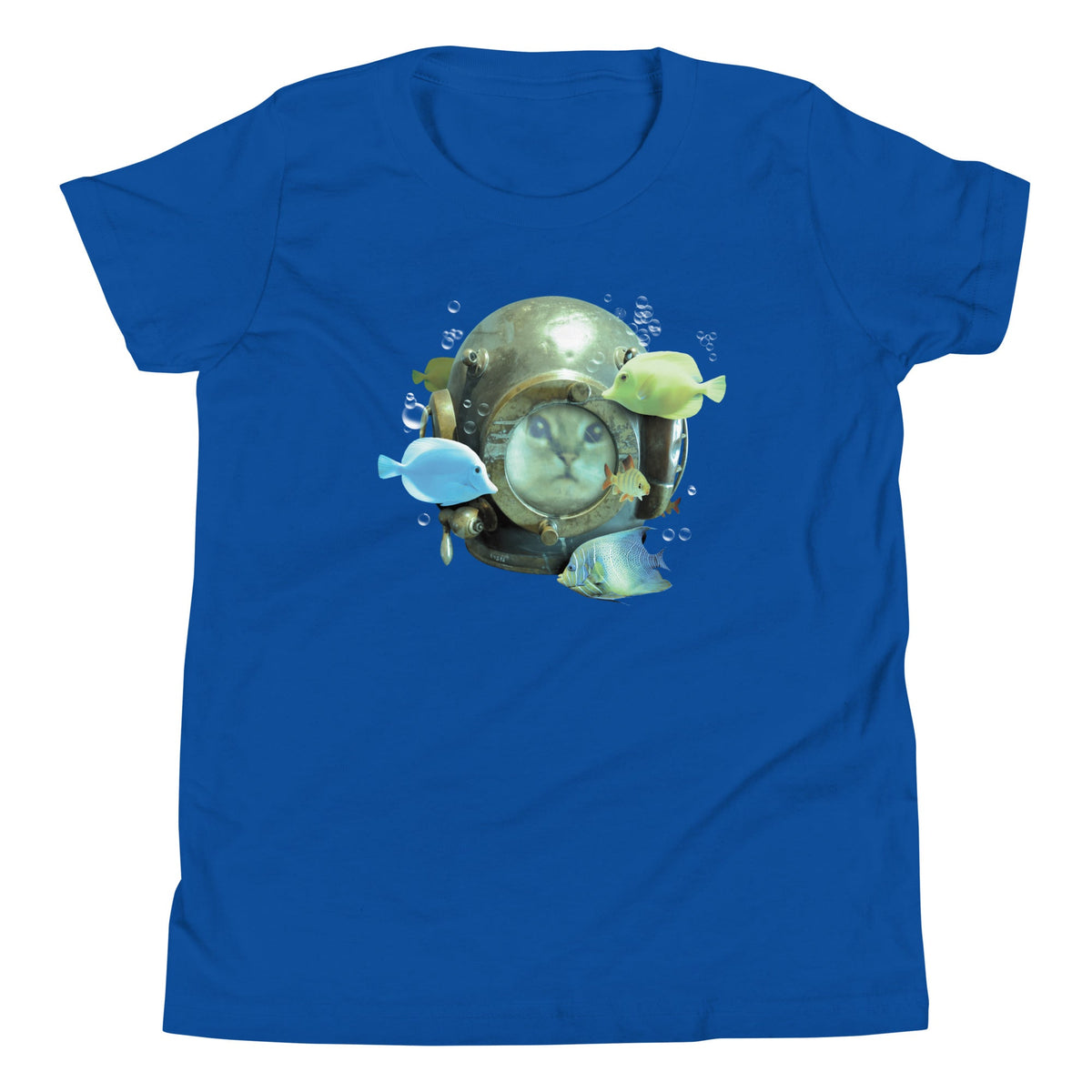 20,000 Purrrs Under The Sea Kid's Youth Tee product image 4
