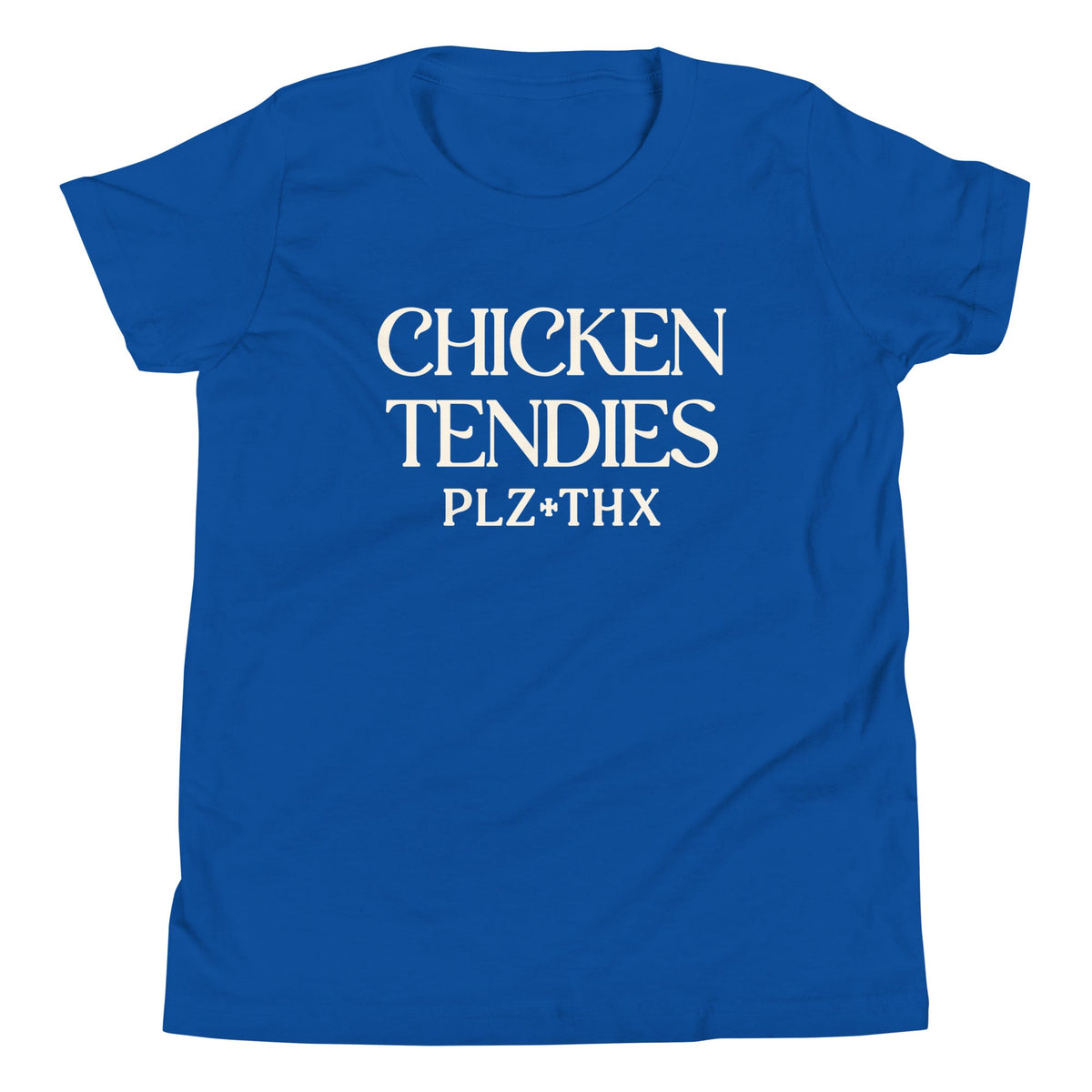 Chicken Tendies Plz Thx Kid's Youth Tee product image 4