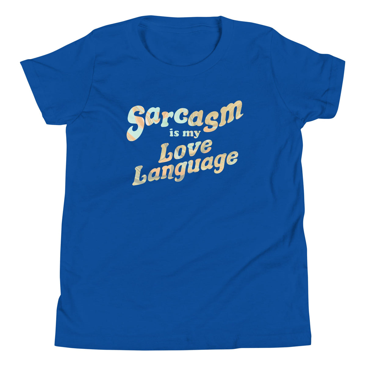 Sarcasm Is My Love Language Kid's Youth Tee product image 4