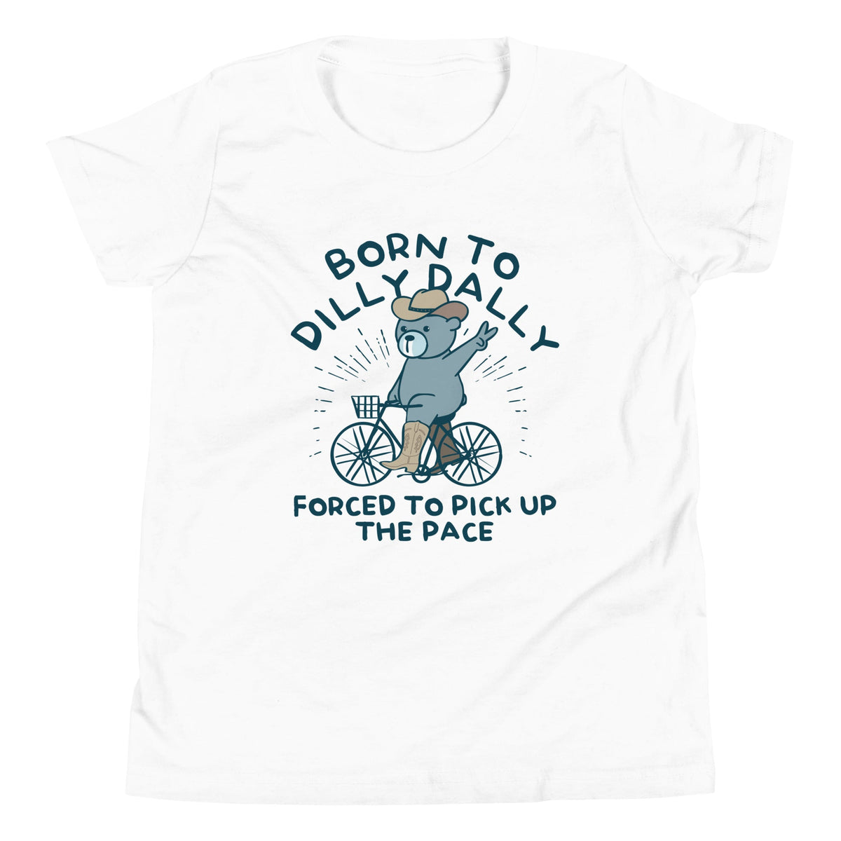 Born To Dilly Dally Forced To Pick Up The Pace Kid's Youth product image 5